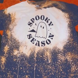 Spooky season womens tshirt